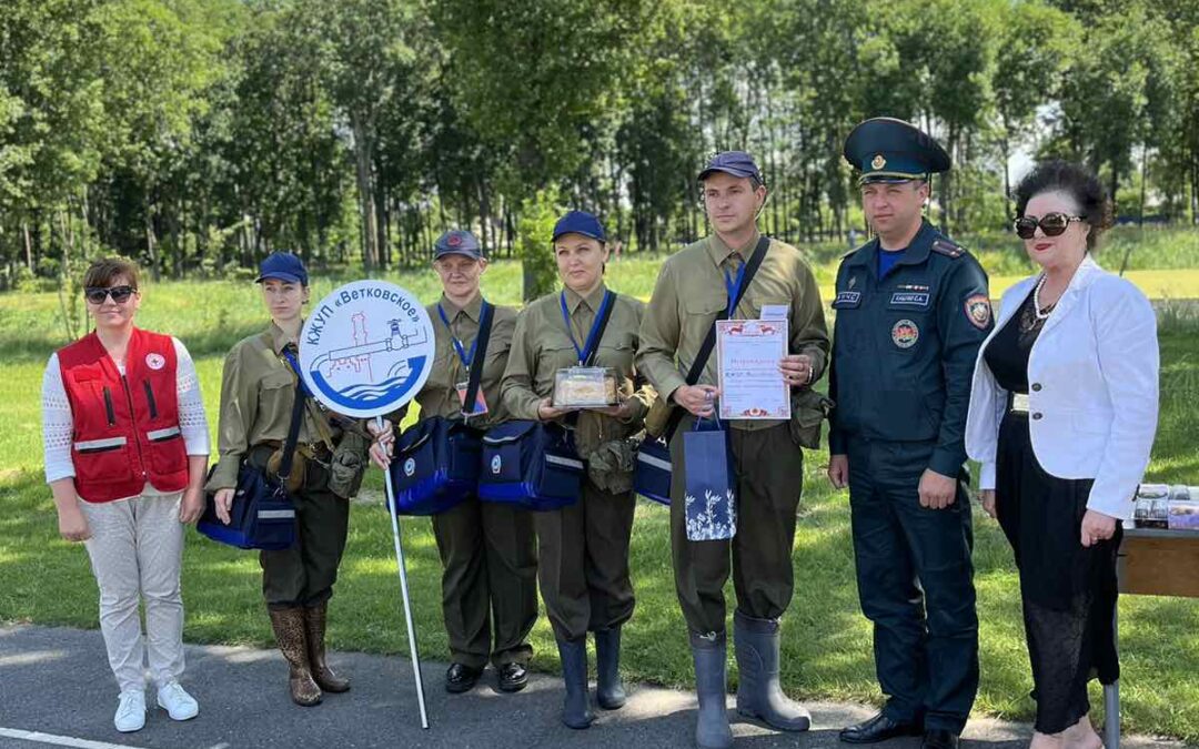 Районные соревнования санитарных звеньев гражданской обороны